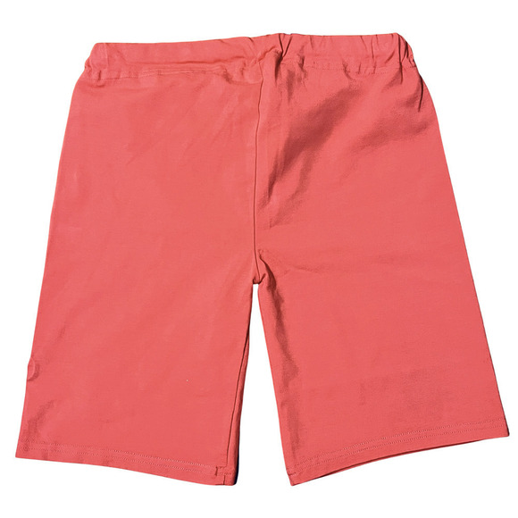 LES GIRLS LES BOYS Women's NWT 7.5" Jersey Apparel Bike Short In Hot Coral XS - Picture 5 of 13